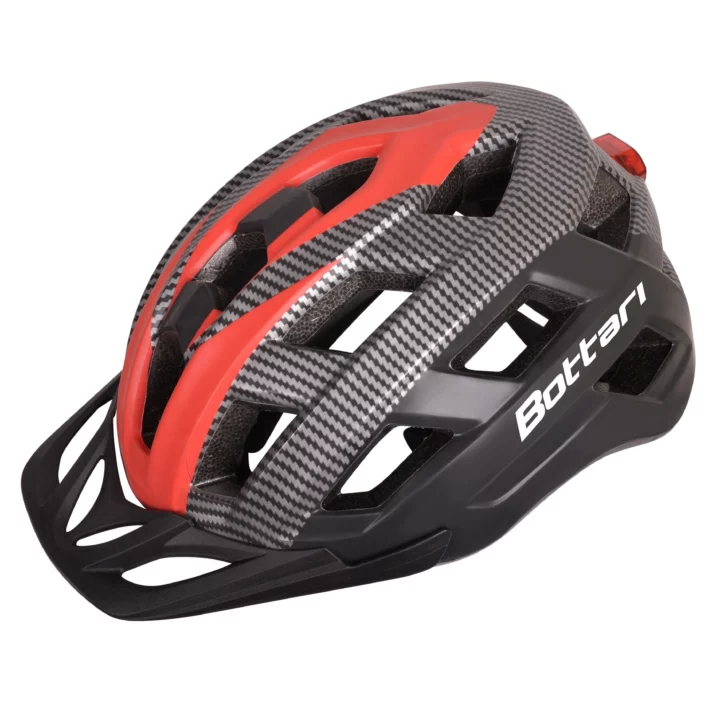 Bicycle adult helmet “URBANO” L/XL: 58-61CM RED/BLACK